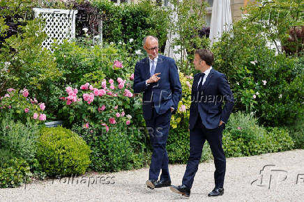French President Macron meets newly elected German Chancellor Merz in Paris