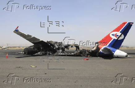 Aftermath of Israeli airstrikes on Sana'a airport