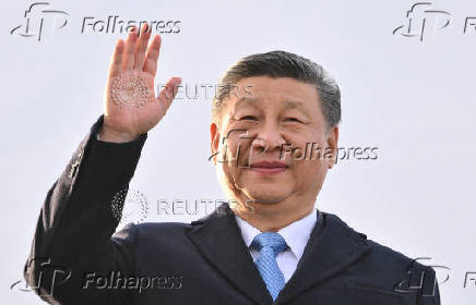 Chinese President Xi Jinping arrives in Moscow ahead of Victory Day celebrations