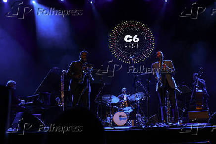 Show do brian blade e the fellowship band no c6 fest em são paulo