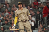 MLB: San Diego Padres at Atlanta Braves