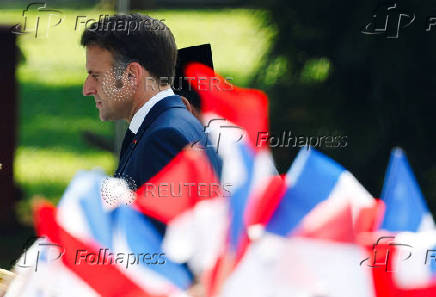 French President Macron visits Indonesia