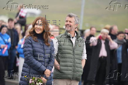 Danish royal couple on official visit to the Faroe Islands