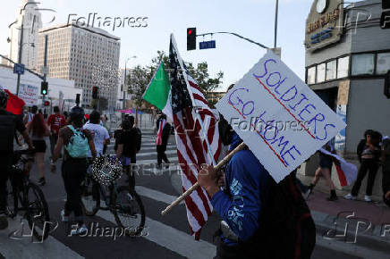 Federal immigration sweeps continue, in Los Angeles
