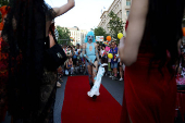 Annual LGBTQ+ Pride parade in Athens