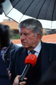 Colombian Senator Miguel Uribe Turbay is in serious condition after undergoing surgery following a gunshot wound during a campaign event in Bogota