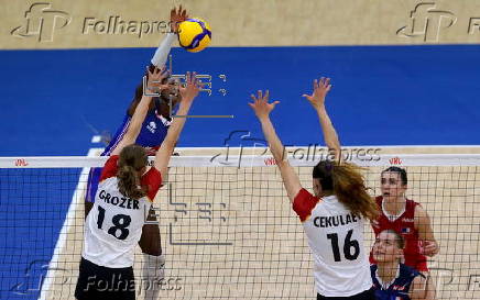 FIVB Volleyball Women's Nations League - France vs Germany