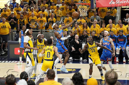 NBA: Finals-Oklahoma City Thunder at Indiana Pacers
