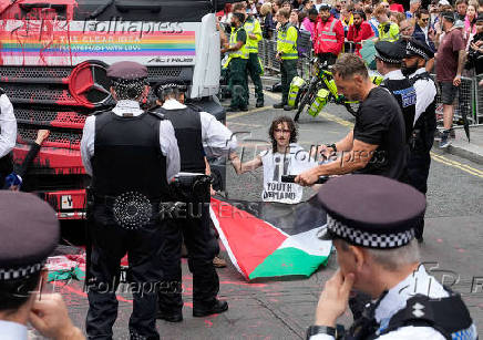 London celebrates the annual Pride Parade