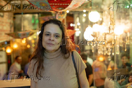 Janaína Paschoal em jantar com cineastas em São Paulo