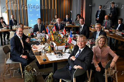 European interior ministers meet on Germany's highest peak to discuss migration policies near Garmisch-Partenkirchen