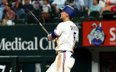 MLB: Athletics at Texas Rangers