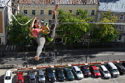 The Urban Highline Festival in Lublin