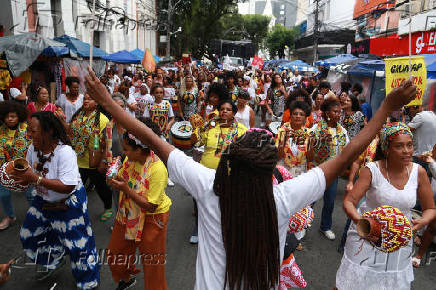 Marcha das Mulheres Negras, em Salvador