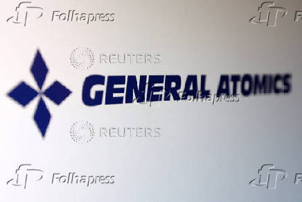 Illustration shows General Atomics logo