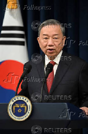 South Korean President Lee Jae Myung meets General Secretary of the Communist Party of Vietnam To Lam in Seoul