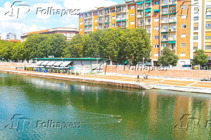 Naviglio darsena em milão
