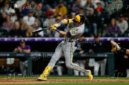 MLB: Milwaukee Brewers at Colorado Rockies