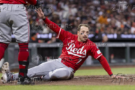 MLB: Cincinnati Reds at San Francisco Giants