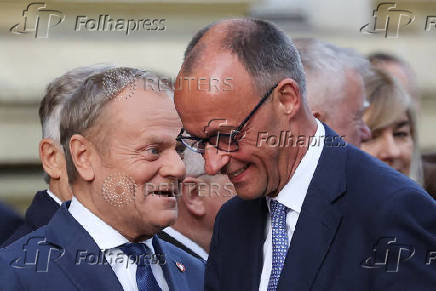 German Chancellor Merz visits Poland