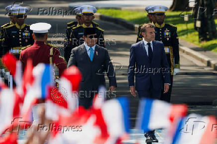 French President Macron visits Indonesia