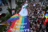 Annual LGBTQ+ Pride parade in Bangkok