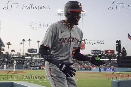 MLB: Washington Nationals at Los Angeles Dodgers