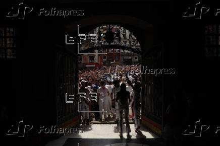 Todo listo para el comienzo de los Sanfermines