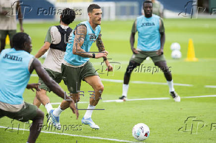 PRIMER ENTRENAMIENTO VILLARREAL