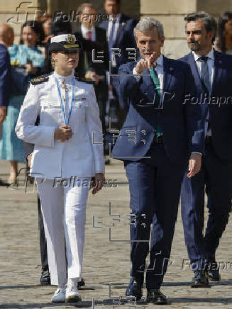 La princesa Leonor recibe la Medalla de Oro de Galicia