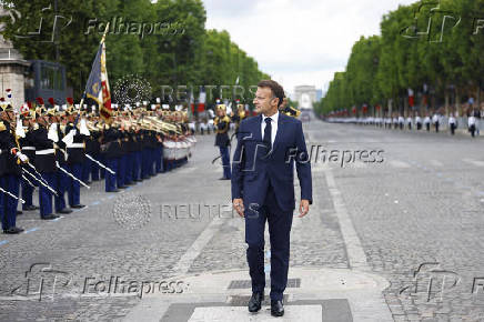Annual Bastille Day celebrations in Paris