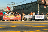 Manifestação em defesa do Hospital Geral de São Mateus