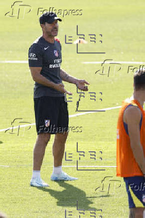 Entrenamiento del Atlético de Madrid