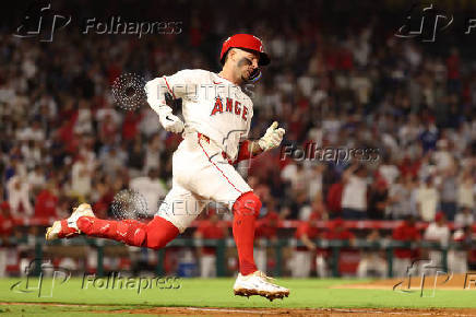 MLB: Los Angeles Dodgers at Los Angeles Angels