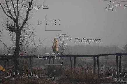 Cold wave hits Srinagar