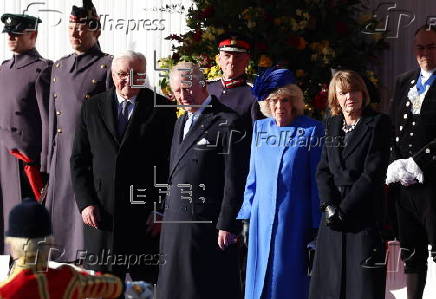 German President Steinmeier on state visit to the UK