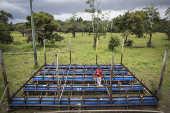 Estrutura para casas flutuantes