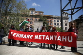 Protest against rearmament in Rome