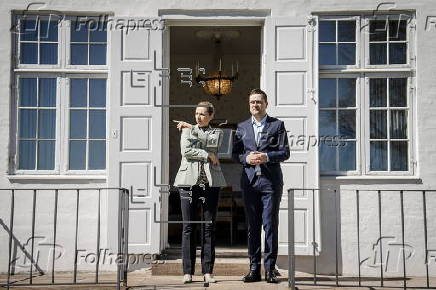 Greenland's Prime Minister Nielsen visits Denmark