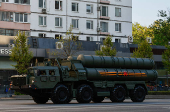 Rehearsal for Victory Day parade in Moscow