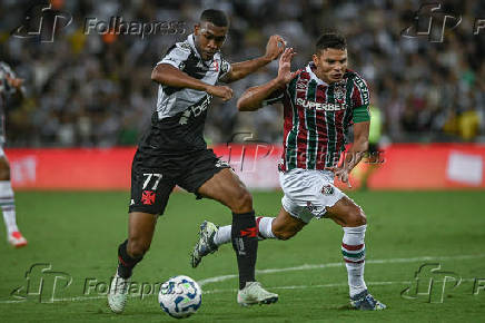 Partida válida pelo Campeonato Brasileiro 2025 entre Fluminense e Vasco