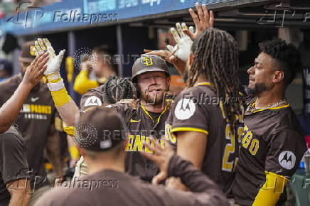 MLB: San Diego Padres at Atlanta Braves
