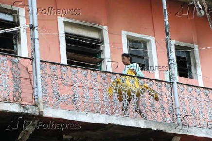 Incêndio em casarão na lapa no rio de janeiro
