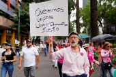 Protest during the judicial and magistrate elections, in Mexico City