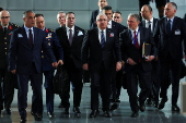 NATO defence ministers meeting in Brussels