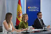 Rueda de prensa posterior al Consejo de Ministros