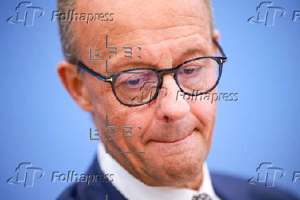 German chancellor's annual summer press conference in Berlin