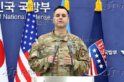 Press Briefing For Ulchi Freedom Shield 2025 Military Exercises