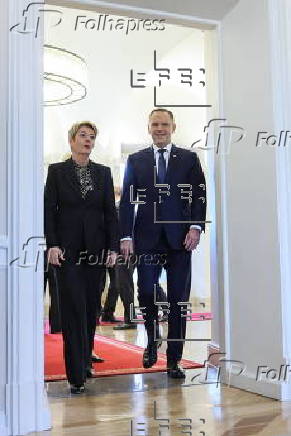 Swiss Federal President Karin Keller-Sutter visits Warsaw