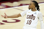 NBA: Playoffs-Miami Heat at Cleveland Cavaliers